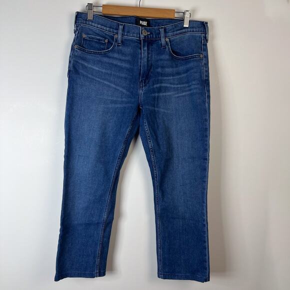 Paige Jeans Men's Size 32 Federal Straight Leg Blue - Picture 1 of 10